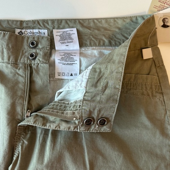 NWT Columbia Cape Rush Flat Front Shorts Size 10 Active Fit Hiking Outdoor - Picture 13 of 15